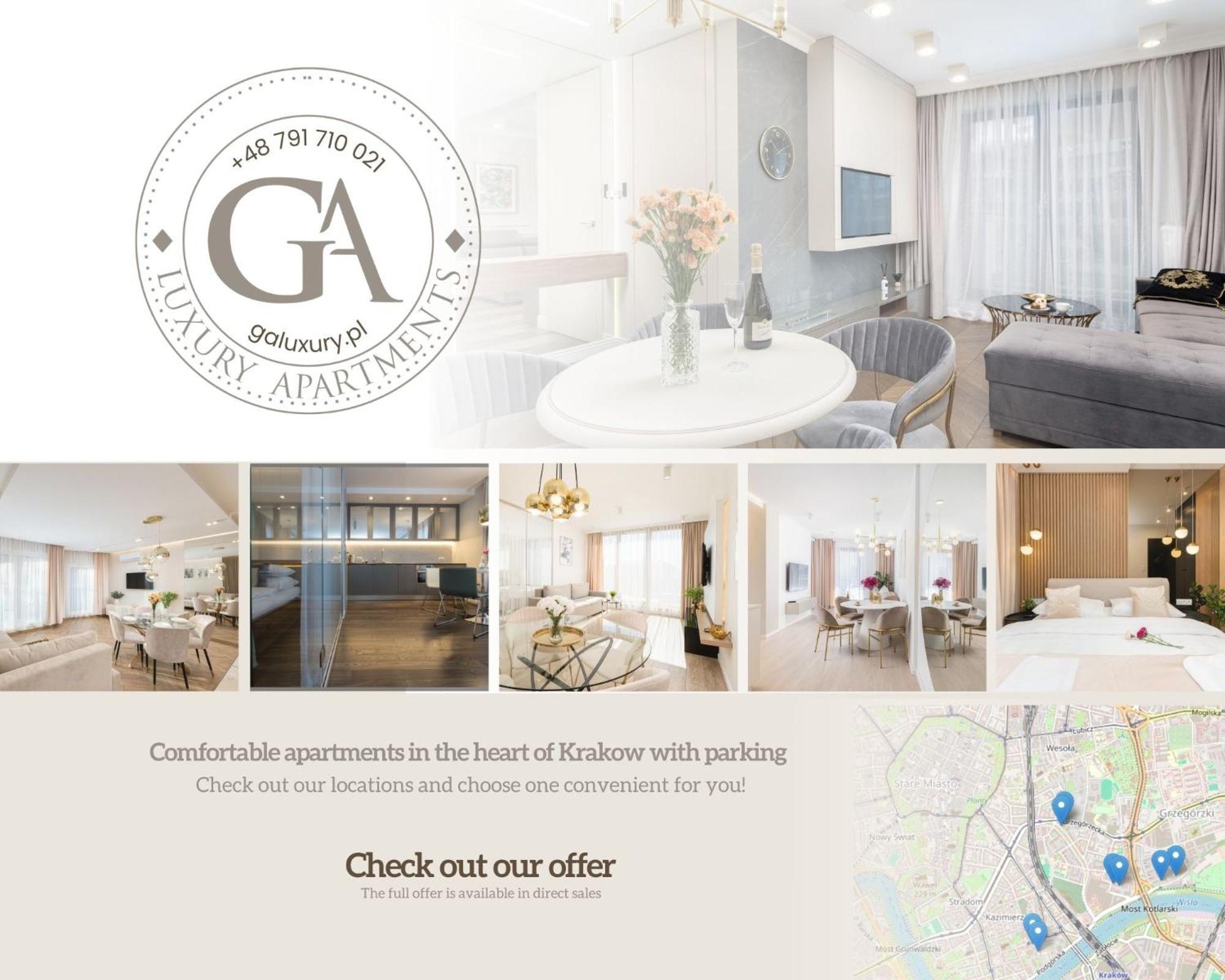 Ga Luxury Apartments W21 Cracovie Extérieur photo